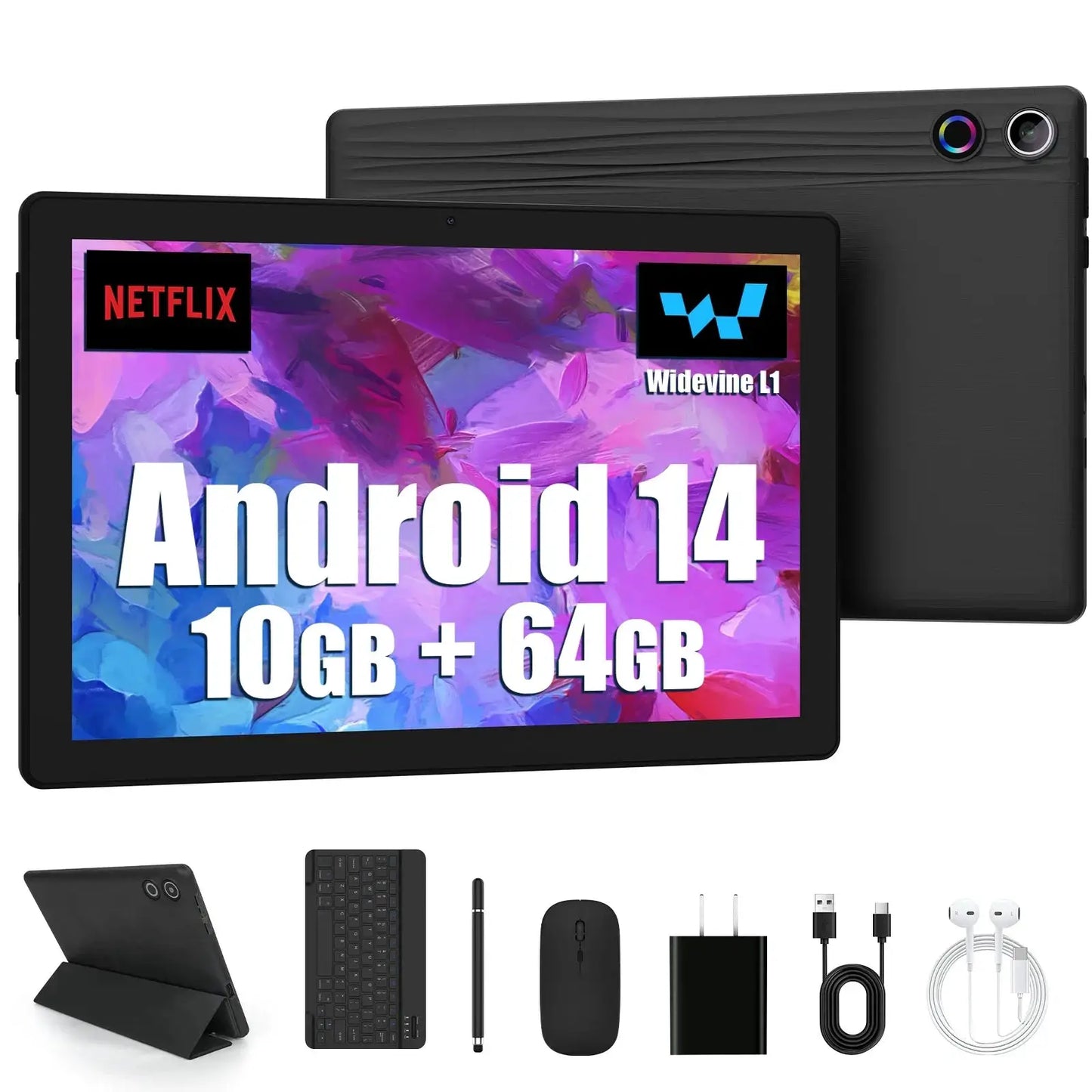 2026 Android 15 Tablet Ten Inch 20GB 64GB Expandable 1TB GMS by Beastly Survival Outlet