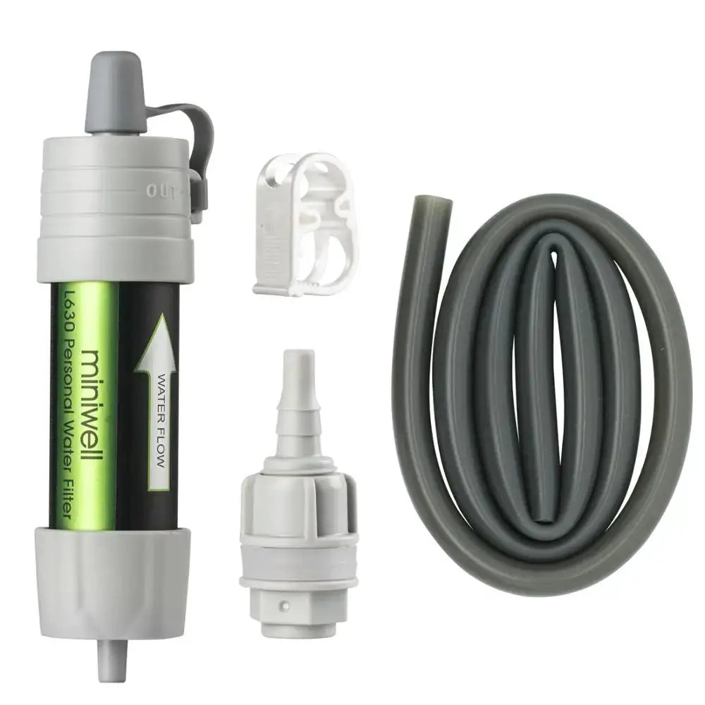 Miniwell L630 Personal Camping Water Filter Straw Survival by Beastly Survival Outlet