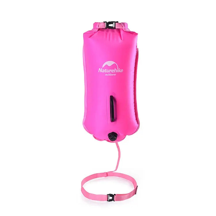 Naturehike Inflatable Swimming Buoy Waterproof 28L Storage Dry Bag Adjustable Belt Flotation Bag Dual Airbag Swim Drifting Float by Beastly Survival Outlet Naturehike Inflatable Swimming Buoy Waterproof 28L Storage Dry Bag Adjustable Belt Flotation Bag Dual Airbag Swim Drifting Float Beastly Survival Outlet