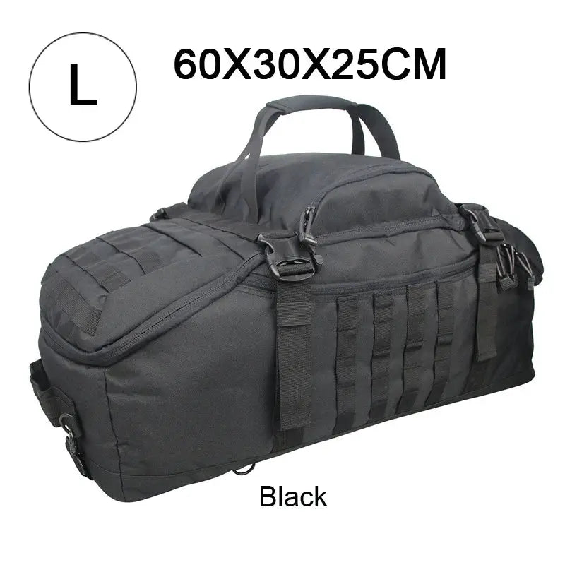 LQARMY 30L 45L 80L Sport Travel Bag Molle Tactical Backpack Gym Fitness Bag Large Duffle Bags for Camping Hunting Fishing by Beastly Survival Outlet