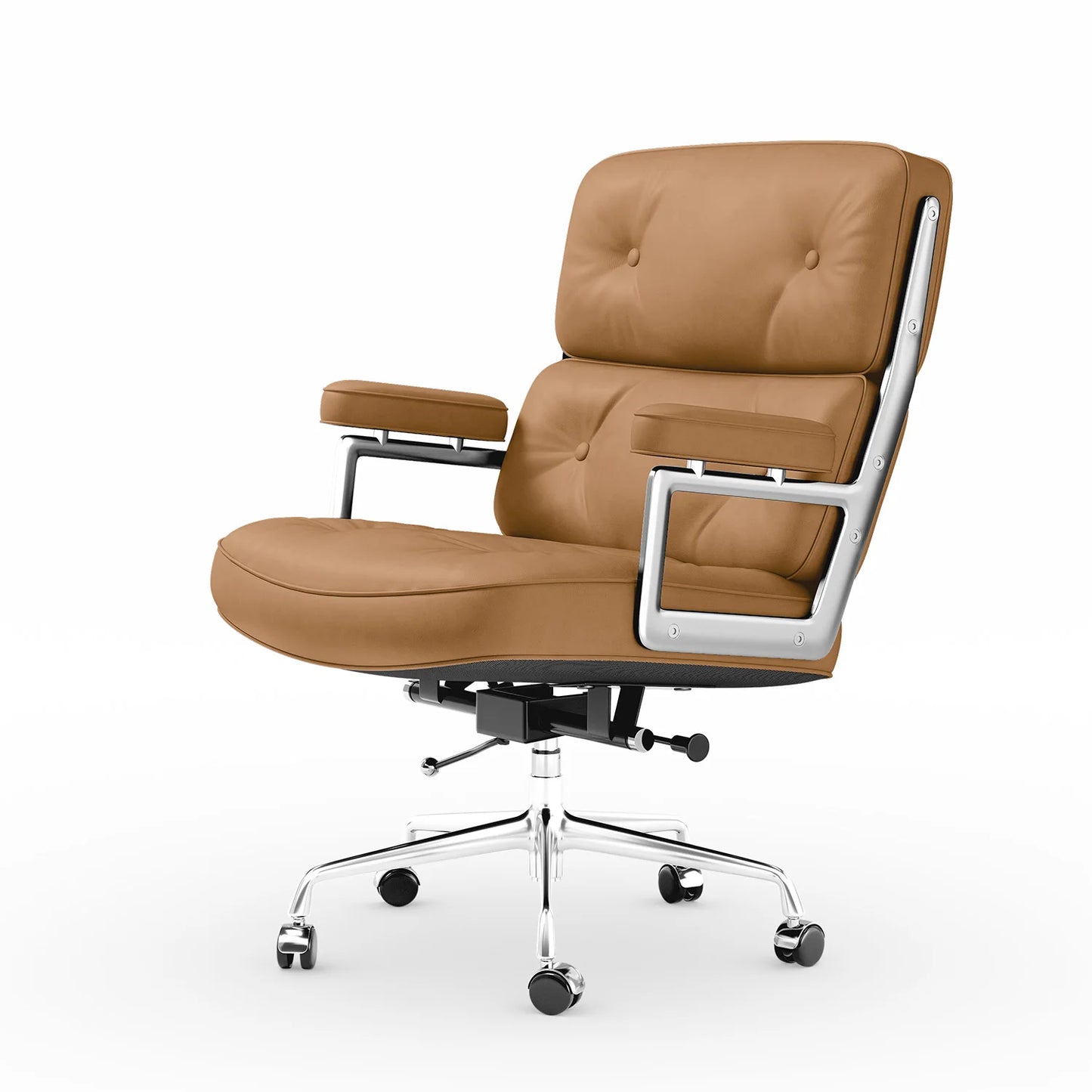 Executive Leather Chair With Thick Back Ergonomic Swivel Pro