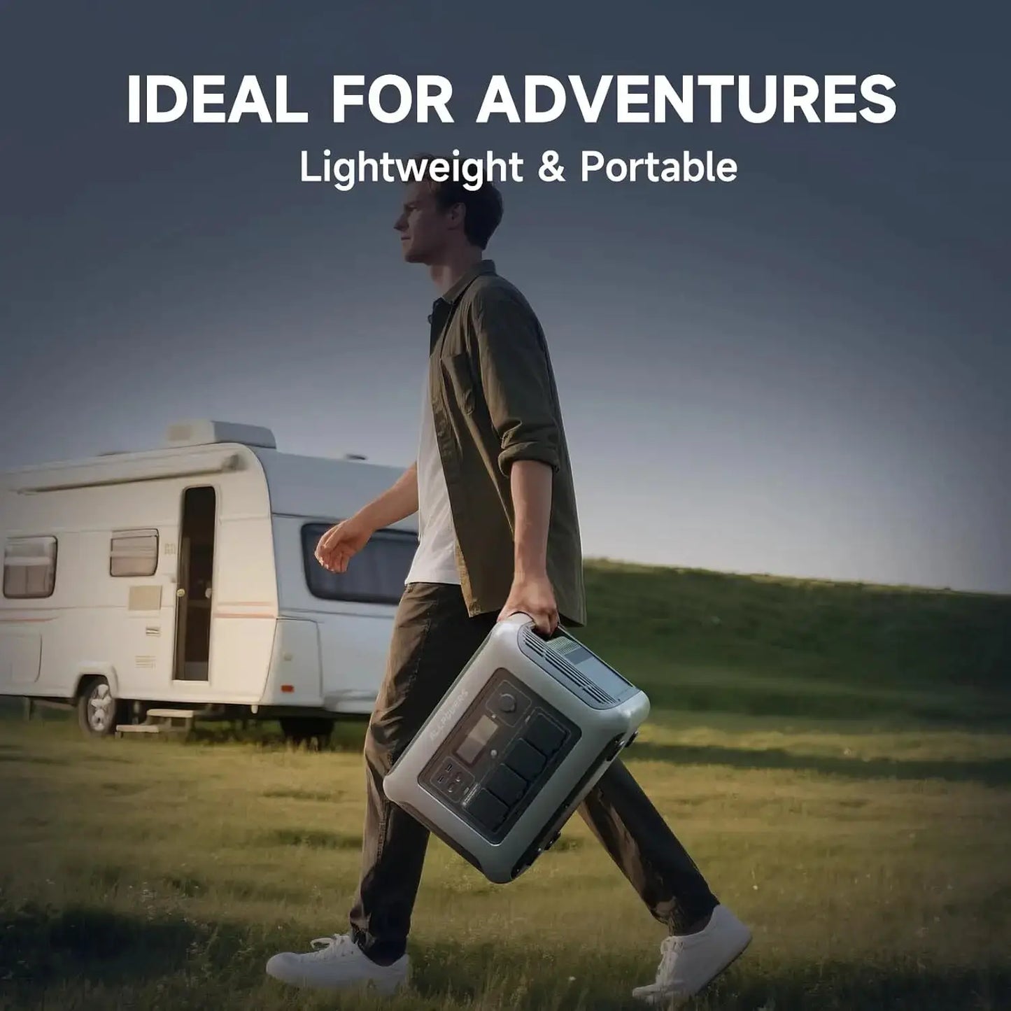 ALLPOWERS R1500 LITE Portable Power Station 1056Wh LiFePO4 1600W (3200W peak) AC Output Solar Generator with UPS for Camping RV by Beastly Survival Outlet