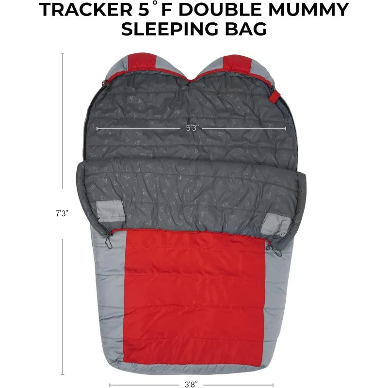 Teton 20F and 5F Degree Lightweight Mummy Sleeping Bags