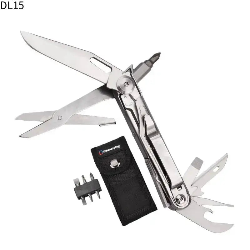Daicamping DL30 DL301 DL7 Outdoor Camping EDC Plier Set Multifunctional Multitools Hand Multi Tool Folding Multi-tool Kit by Beastly Survival Outlet