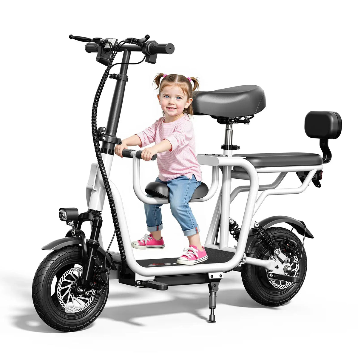 14" Foldable Electric Scooter with Seat for Adult,Peak 750W Motor with 48V 10Ah Dual Disc Brakes 20 Miles Range 4-6 Hours Charge by Beastly Survival Outlet 14" Foldable Electric Scooter with Seat for Adult,Peak 750W Motor with 48V 10Ah Dual Disc Brakes 20 Miles Range 4-6 Hours Charge Beastly Survival Outlet