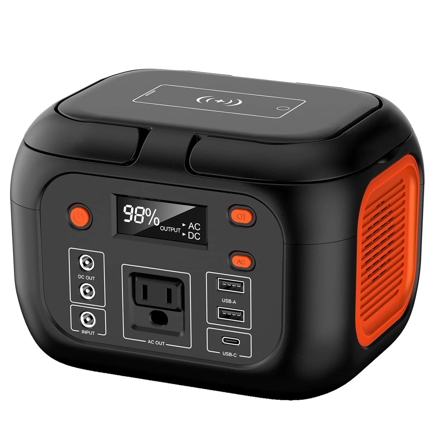 SinKeu Portable Power Station 600W Solar Generator 260Wh Kit