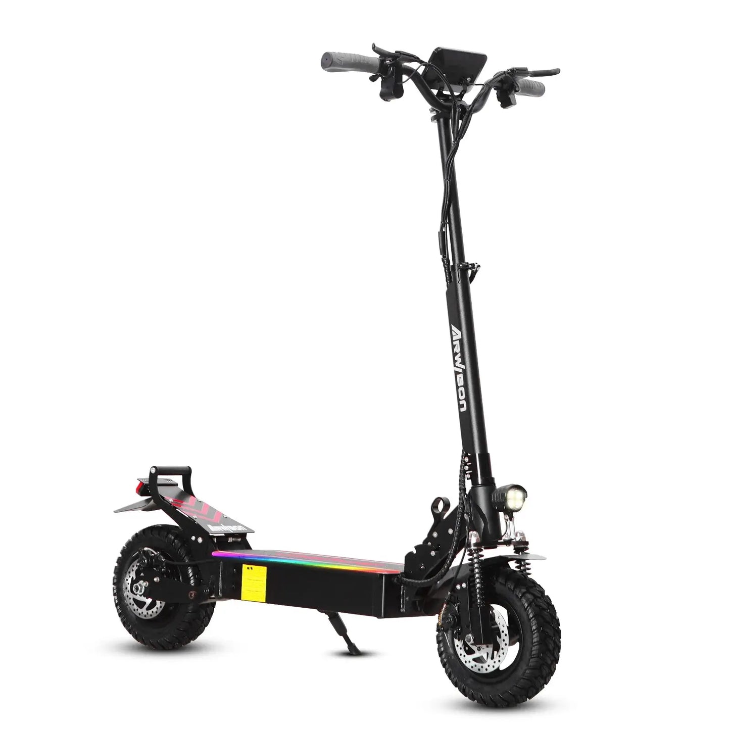 Arwibon Q30 Adult Electric Scooter 2500W Motor Top Speed 30MPH, 48V13/16AH, 11 Inch Off-Road Tires Sport Folding EScooter by Beastly Survival Outlet