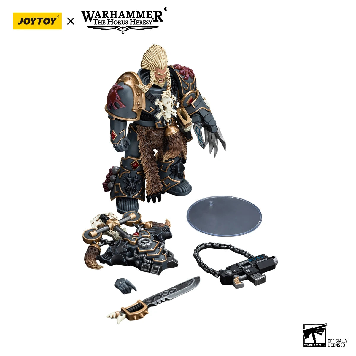 JOYTOY Warhammer 40K 1/18 Space Wolves Geigor Figure Model Toy