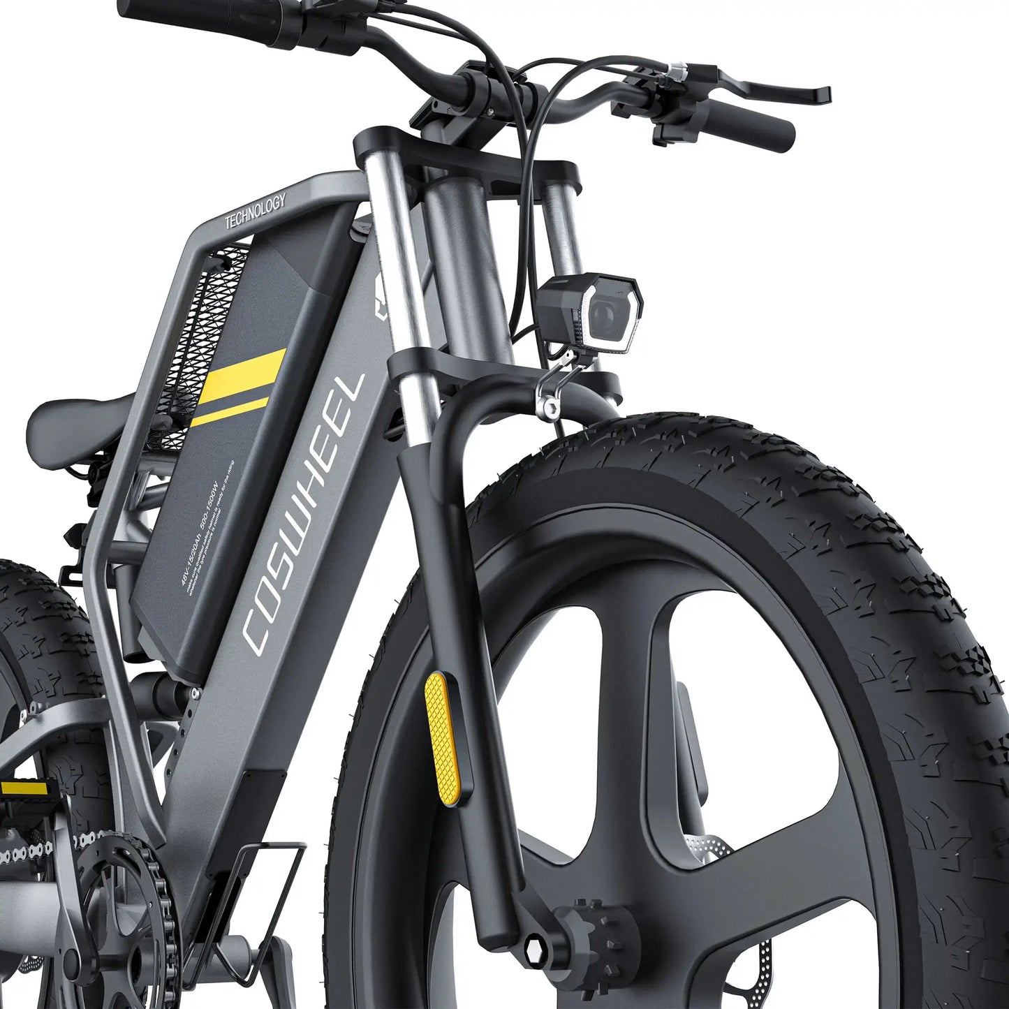 Coswheel T26 Electric Bike 500W 48V Fat Tire Mountain Commuter by Beastly Survival Outlet