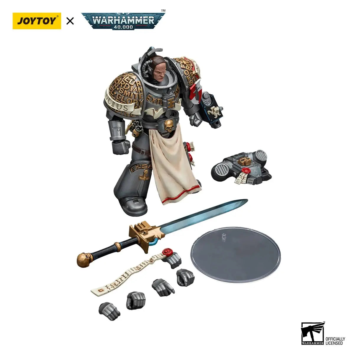 JOYTOY Warhammer 40K 1/18 Grey Knights Justicar Action Figure by Beastly Survival Outlet