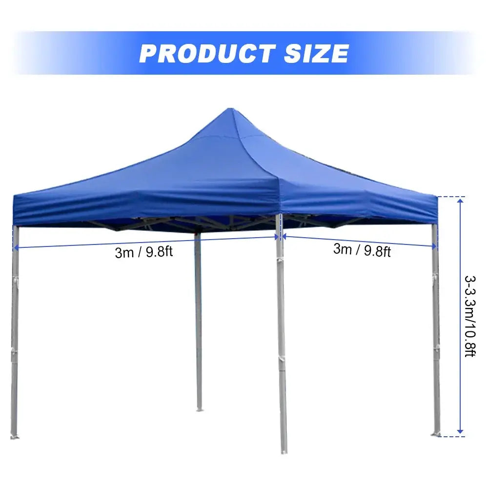 Heavy Duty 10x10 Waterproof Canopy Tent for Outdoor Camping by Beastly Survival Outlet