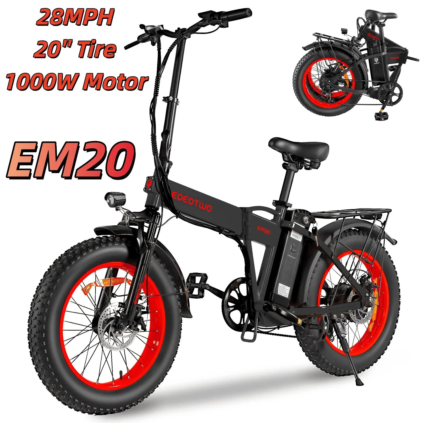 1500W Fat Tire Ebike 34MPH 48V 15Ah Off Road Mountain Adults by Beastly Survival Outlet