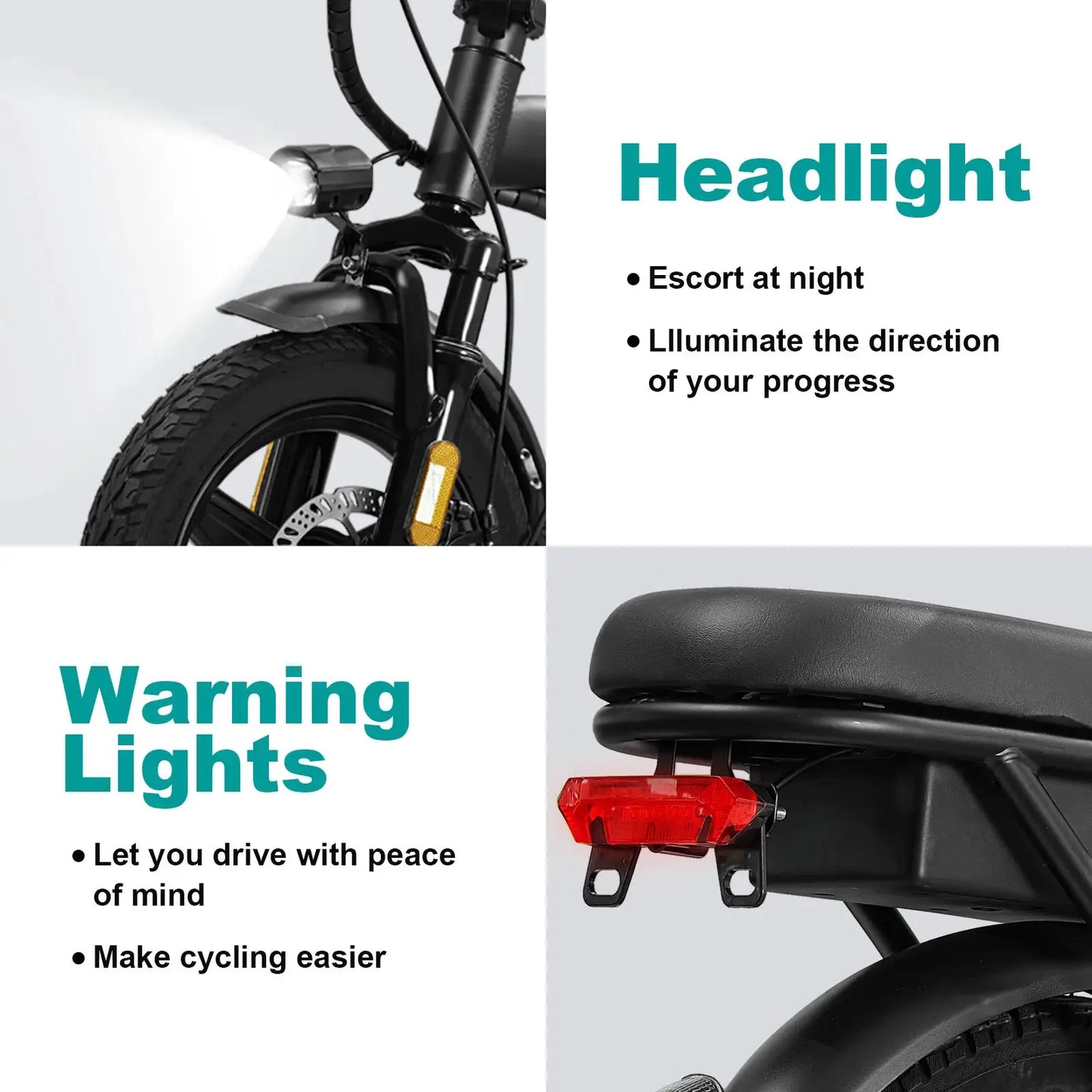 14 Inch Foldable Electric Bike 500W Removable Battery City X by Beastly Survival Outlet