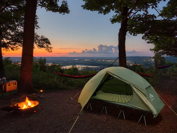 Night Cat Camping Cot Tent Waterproof 1 Person Bed Portable