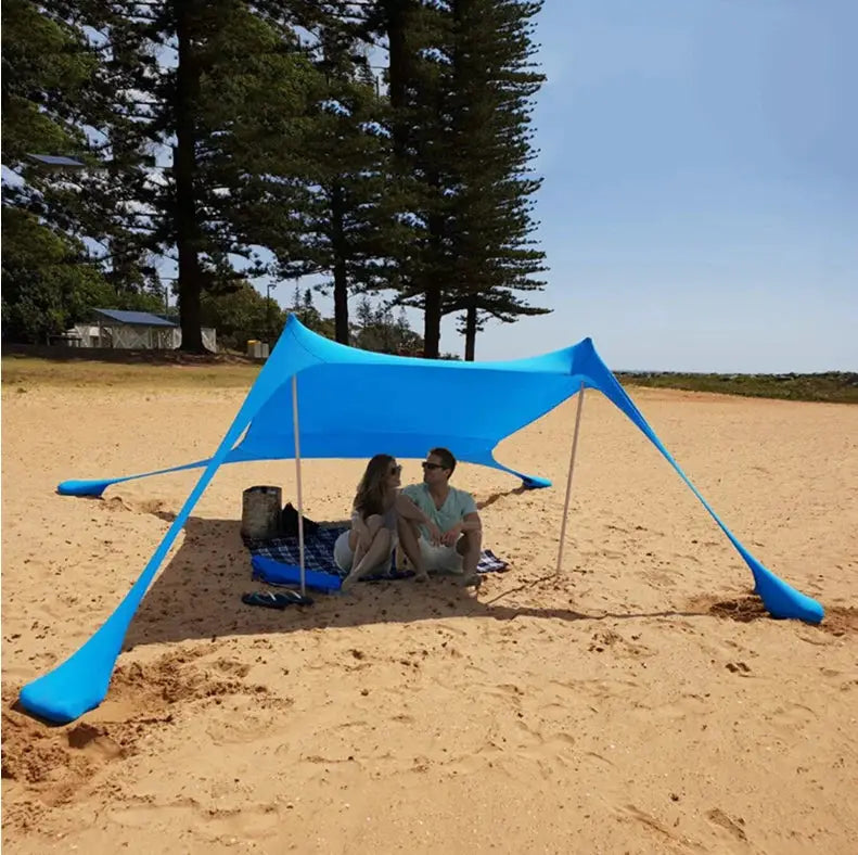 Portable Outdoor Canopy Tent for Lawn Beach Camping Protection by Beastly Survival Outlet