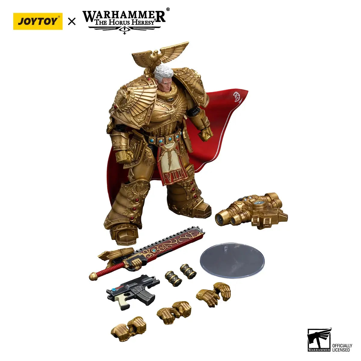 JOYTOY Warhammer 30K 1/18 Action Figure Rogal Dorn Model by Beastly Survival Outlet