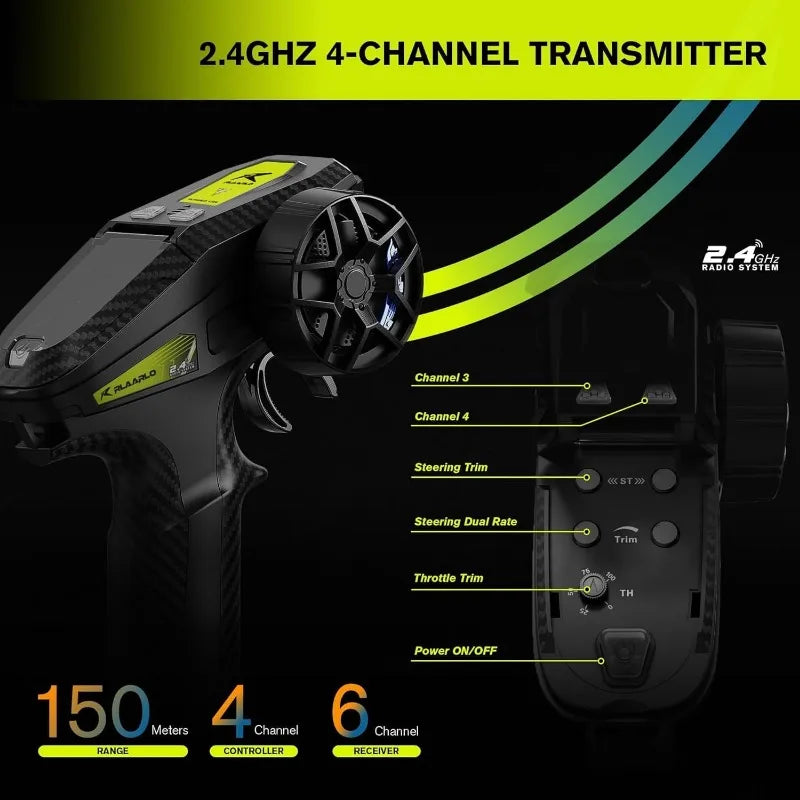 Brushless Fast RC Cars for Adults Top Speed 60 MPH Off Road Truck