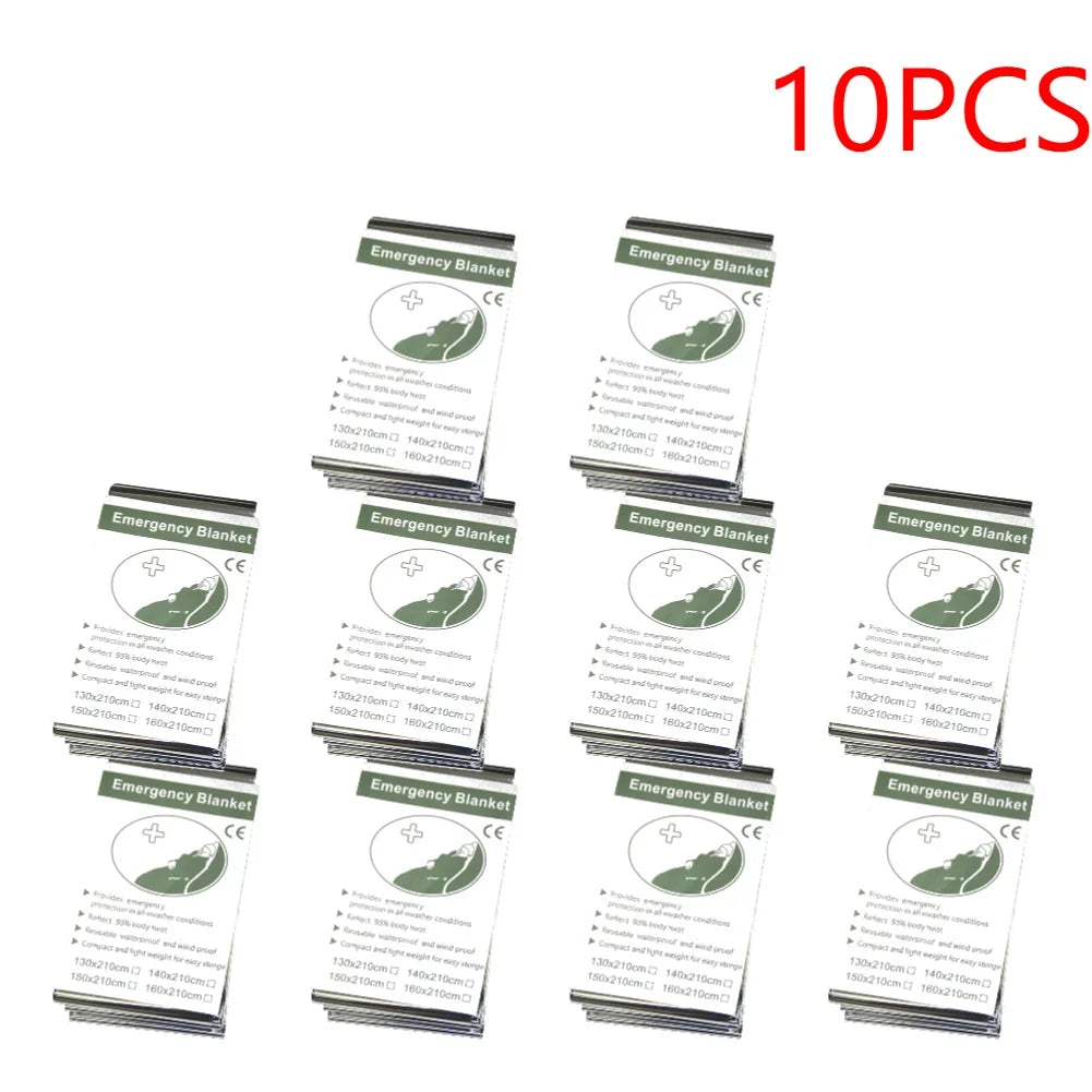 Emergency Survival Blanket Outdoors First Aid Rescue Thermal