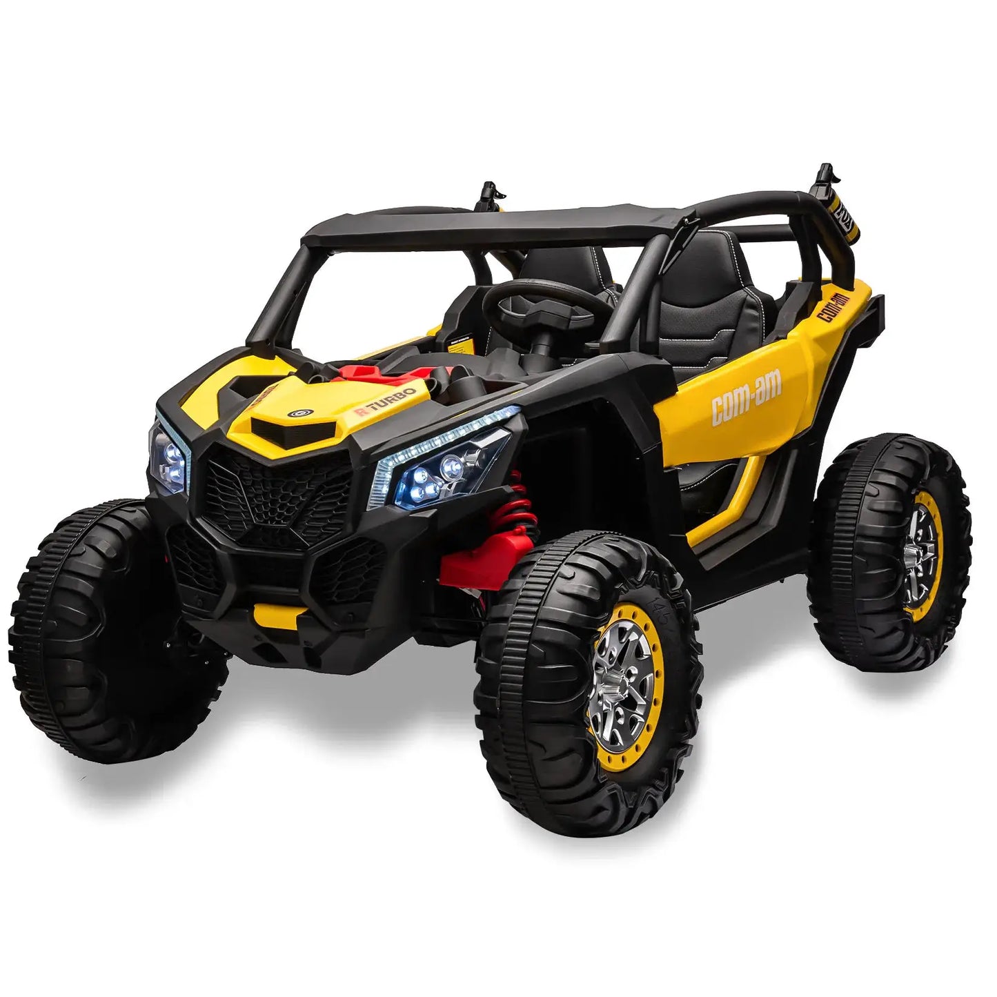 24V 2 Seater UTV Ride On Toy With Remote Control Music Light by Beastly Survival Outlet