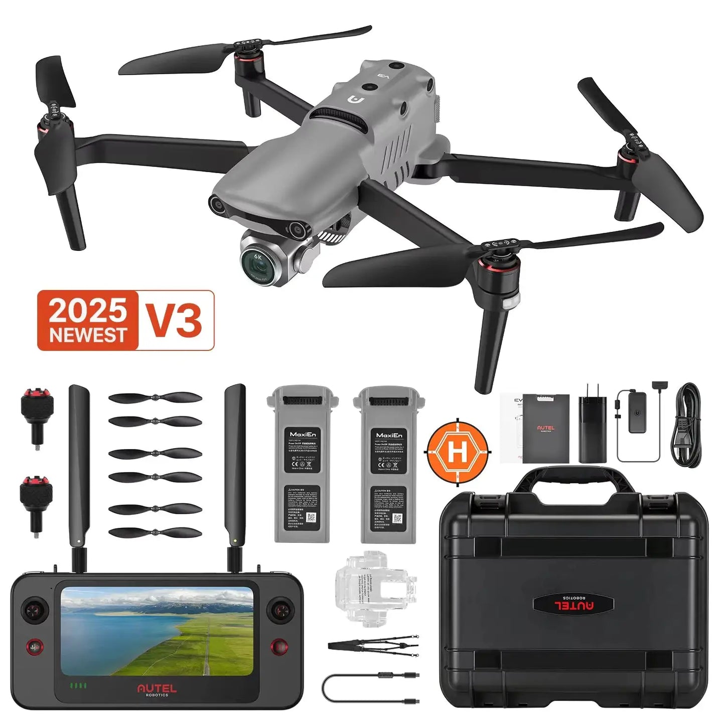 Autel EVO II Pro V3 Drone 4K Camera With GPS Long Range 25km by Beastly Survival Outlet