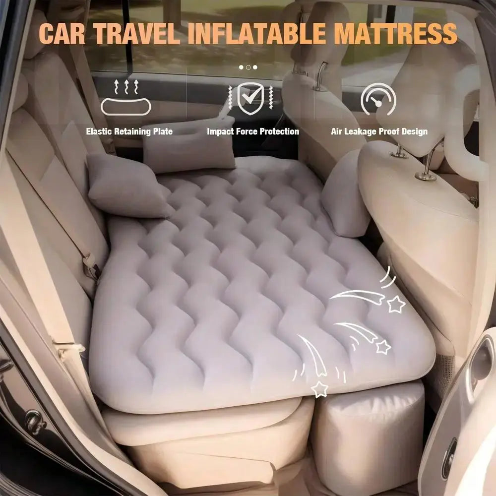 1PC Back Seat Inflatable Car Bed Universal Air Bed For SUV Sedan, Portable Travel And Camping Sleeping Pad Perfect Gift For Dri by Beastly Survival Outlet