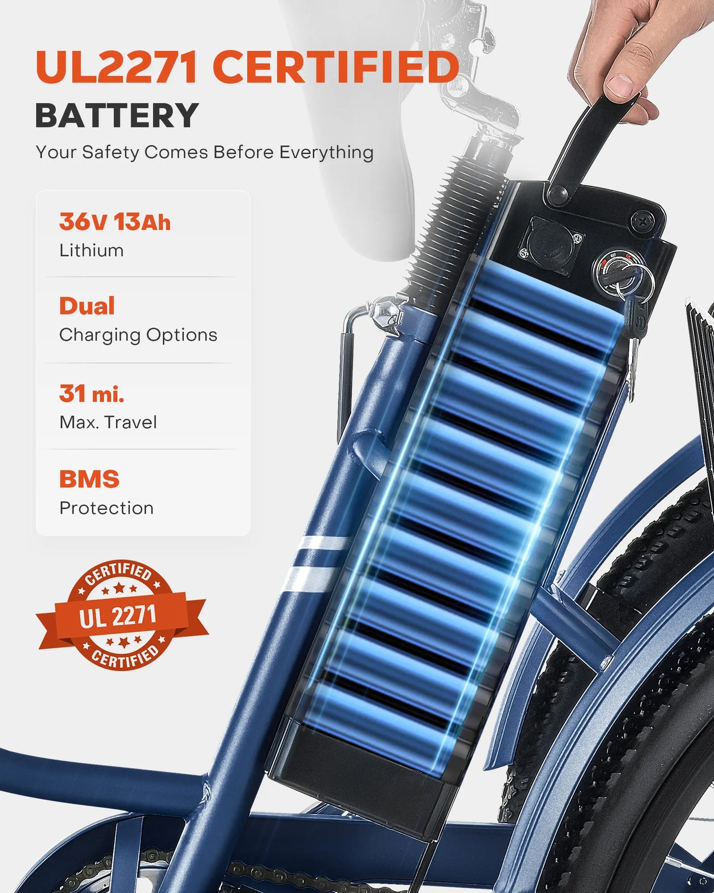 24 Inch 26 Inch Electric Tricycle 7 Speed 350W Motor for Adults