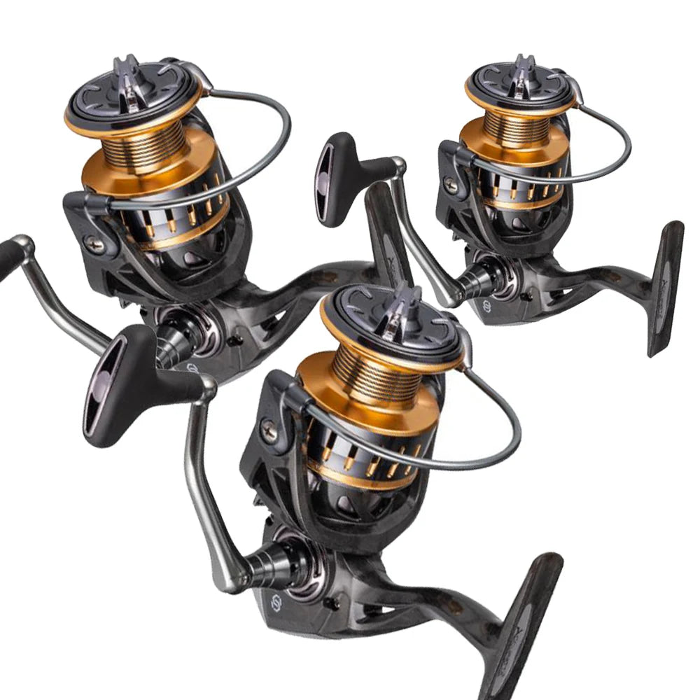 13+1 BB Spinning Fishing Reels Over 38 lbs Carbon Drag, CNC Aluminum Spool Fresh Water and Salt Water Fishing Reel