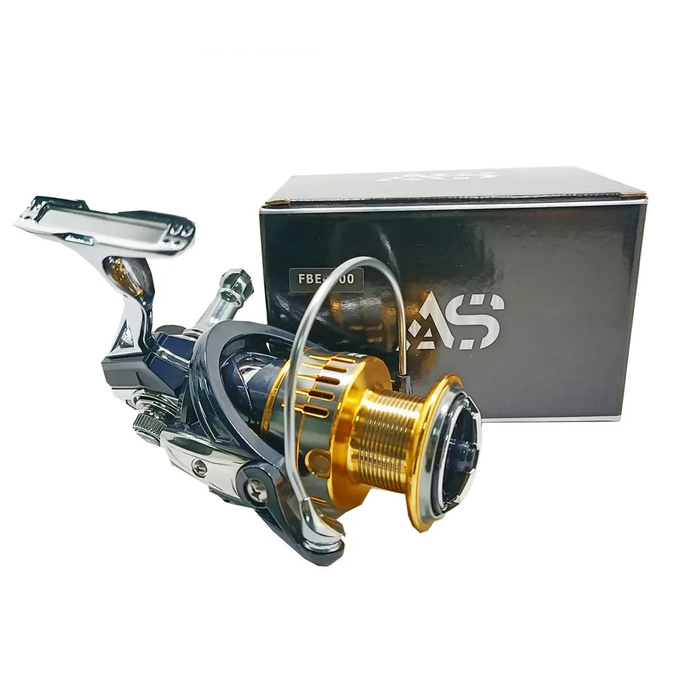 13+1 BB Spinning Fishing Reels Over 38 lbs Carbon Drag, CNC Aluminum Spool Fresh Water and Salt Water Fishing Reel