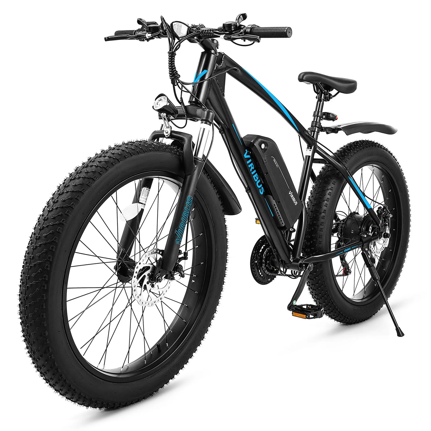 500W Fat Tire Electric Bike 48V 21 Speed for Adults 26 Inch