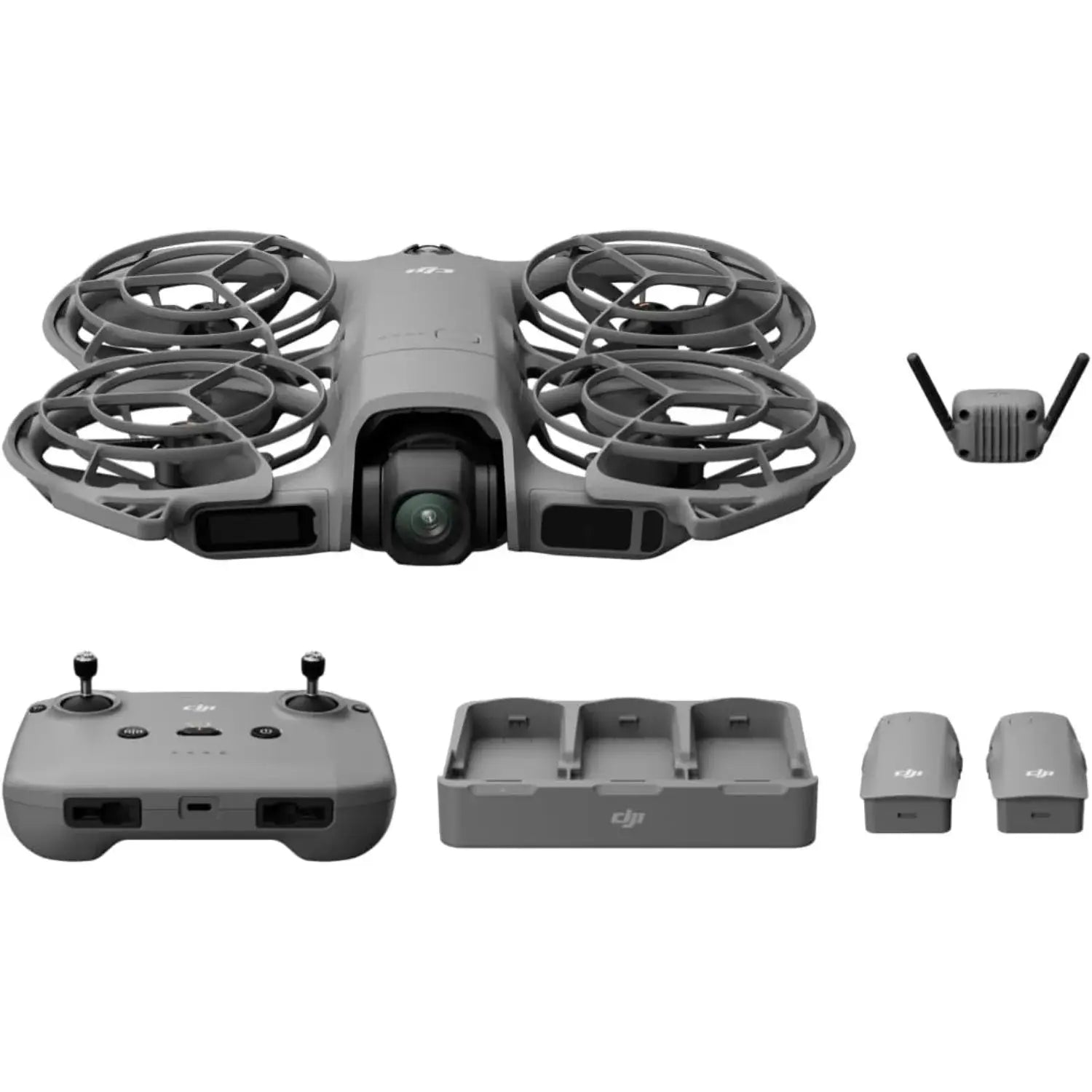 DJI Neo 2 Fly More Combo w/ RC-N3, 4K Camera Drone for Beginners, Stable Digital Transmission, 3 Batteries by Beastly Survival Outlet