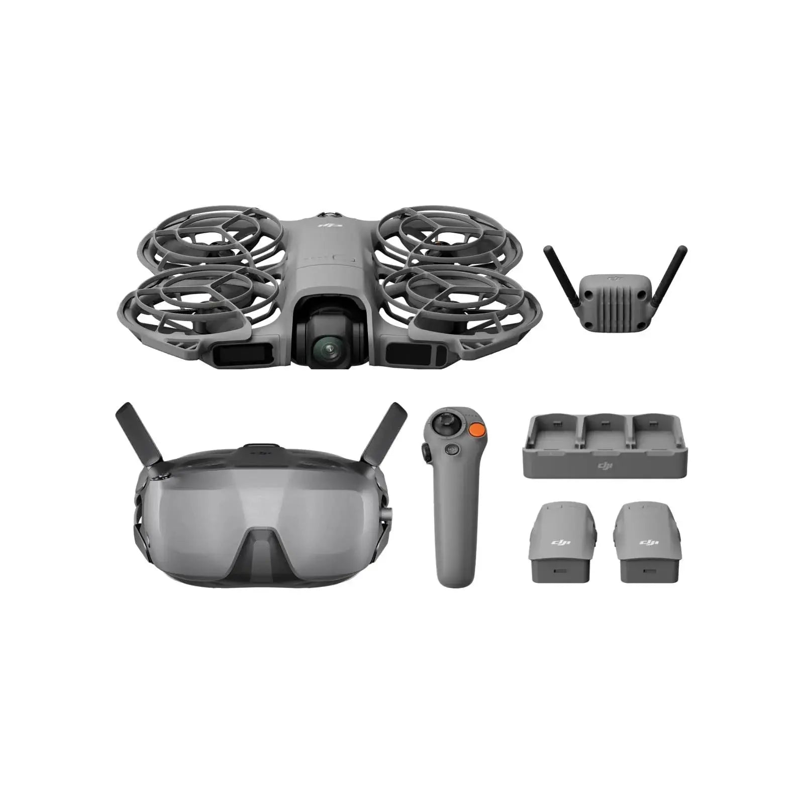 DJI Neo 2 Motion Fly More Combo Drone with RC Motion 3 & Goggles N3, 4K FPV Camera Drone for Beginners, Stable Digital Transmission, Includes 3 Batteries by Beastly Survival Outlet