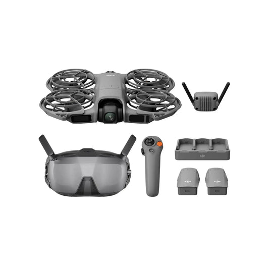 DJI Neo 2 Motion Fly More Combo Drone with RC Motion 3 & Goggles N3, 4K FPV Camera Drone for Beginners, Stable Digital Transmission, Includes 3 Batteries by Beastly Survival Outlet