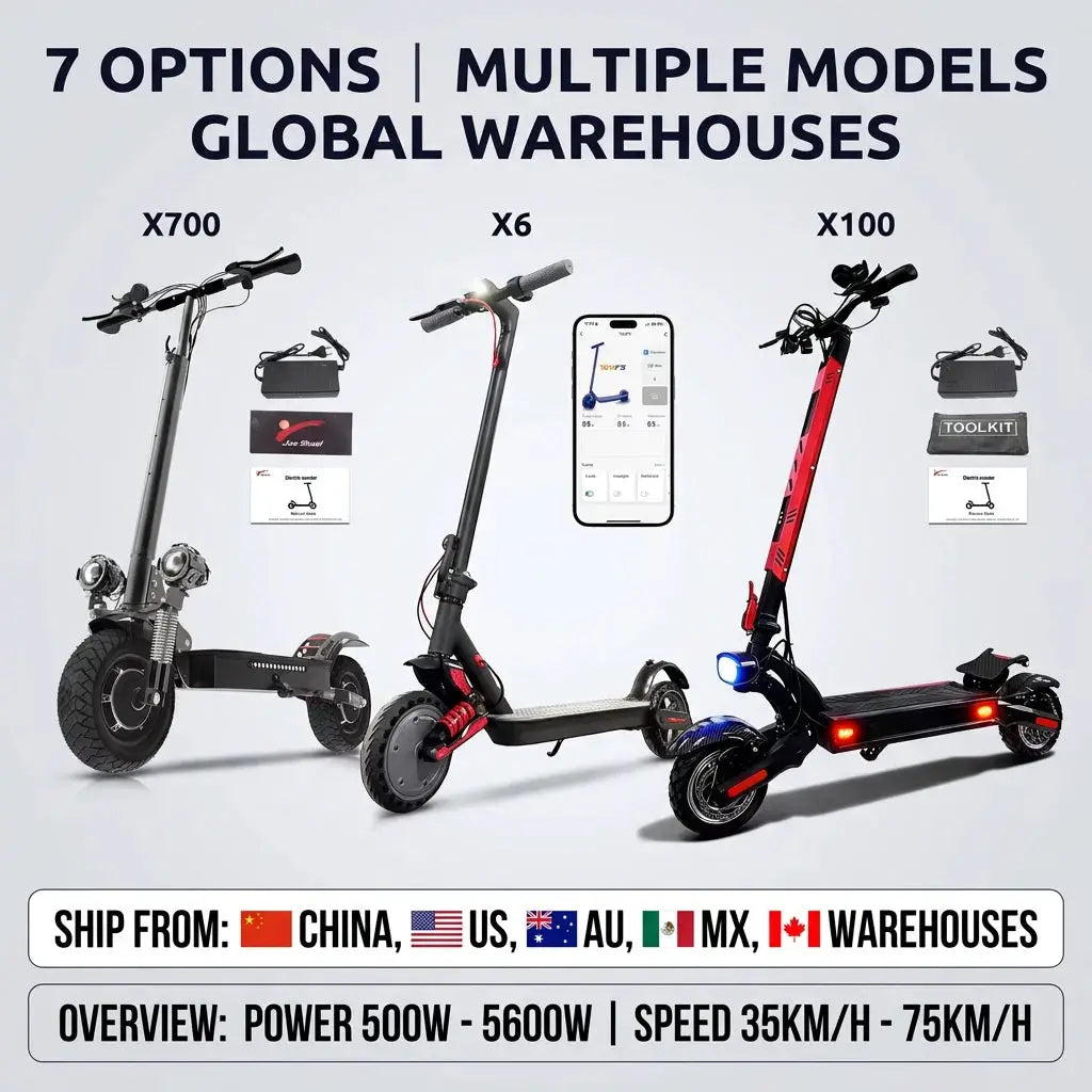 75kmh Dual Motor 3200W Foldable Electric Scooter Fat Tires 2 by Beastly Survival Outlet