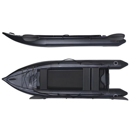 Ikuby 2 Person Inflatable Fishing Kayak PVC 130x43x11.8