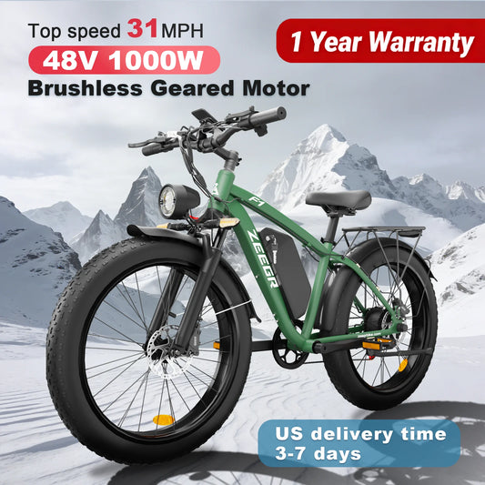Moobelo M1 2000W Dual Motor Ebike Fat Tire Full Suspension X