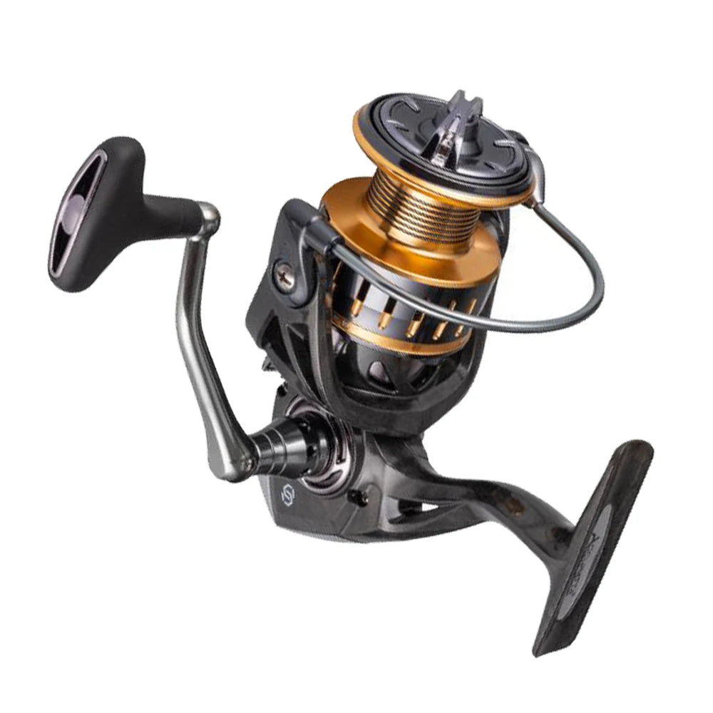 13+1 BB Spinning Fishing Reels Over 38 lbs Carbon Drag, CNC Aluminum Spool Fresh Water and Salt Water Fishing Reel