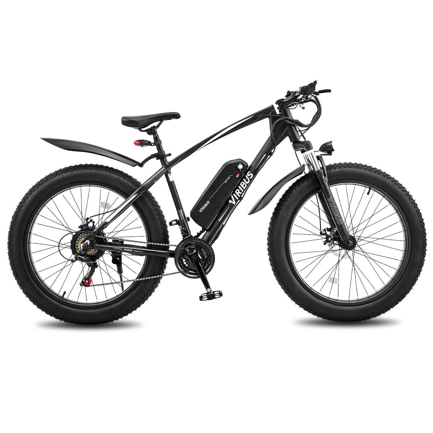 500W Fat Tire Electric Bike 48V 21 Speed for Adults 26 Inch