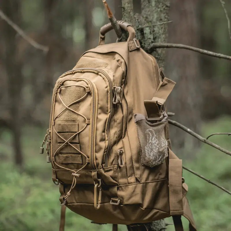 LQARMY 65L Outdoor Tactical Backpack Men's Outdoor Hiking Bag Large Capacity Military Army Bags Travelling Camping Rucksack by Beastly Survival Outlet