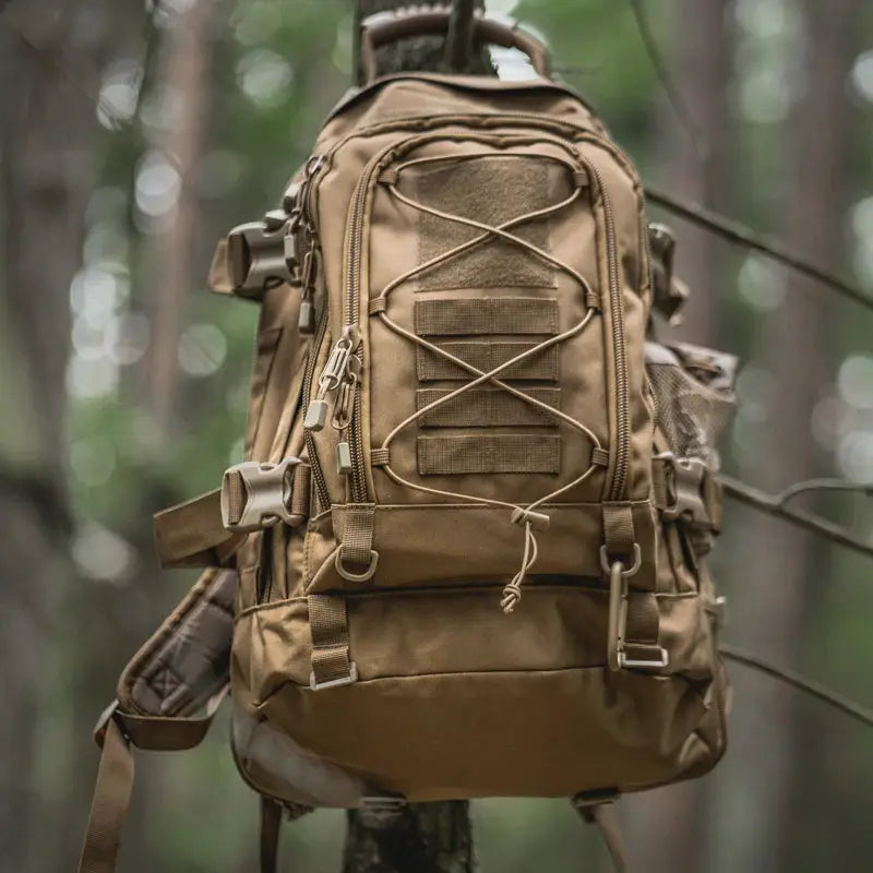 LQARMY 65L Outdoor Tactical Backpack Men's Outdoor Hiking Bag Large Capacity Military Army Bags Travelling Camping Rucksack by Beastly Survival Outlet