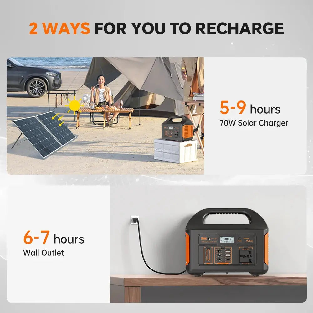 Gaiaray Portable Power Station 460Wh LiFePO4 110V AC USB Pro by Beastly Survival Outlet