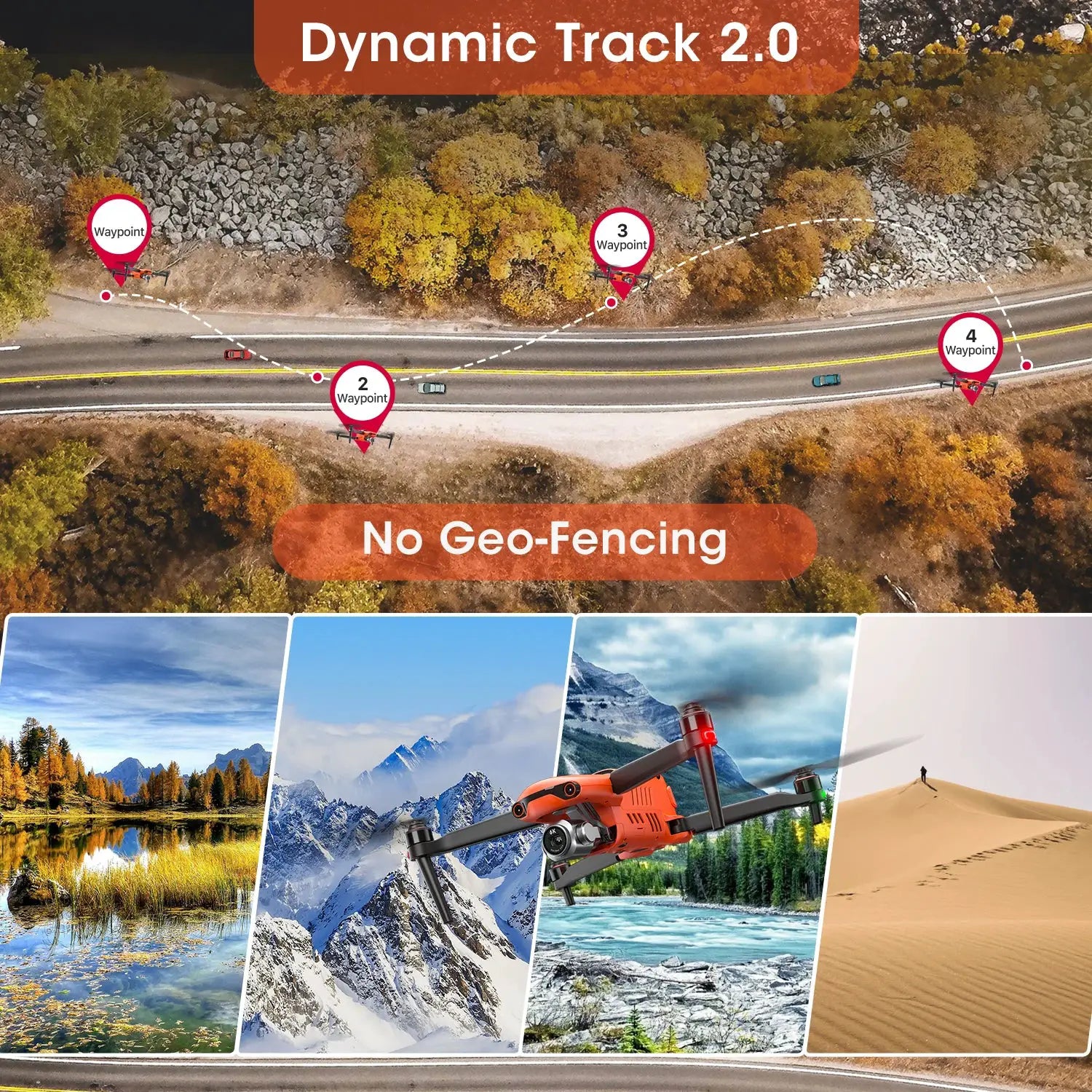 Autel Robotics EVO II Pro V3 Drone 1" CMOS 16x digital zoom 6K 30fps video 6-way binocular vision obstacle avoidance 4GNSS by Beastly Survival Outlet