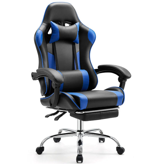 JHK Ergonomic Racing Gaming Chair With Adjustable PU Leather by Beastly Survival Outlet