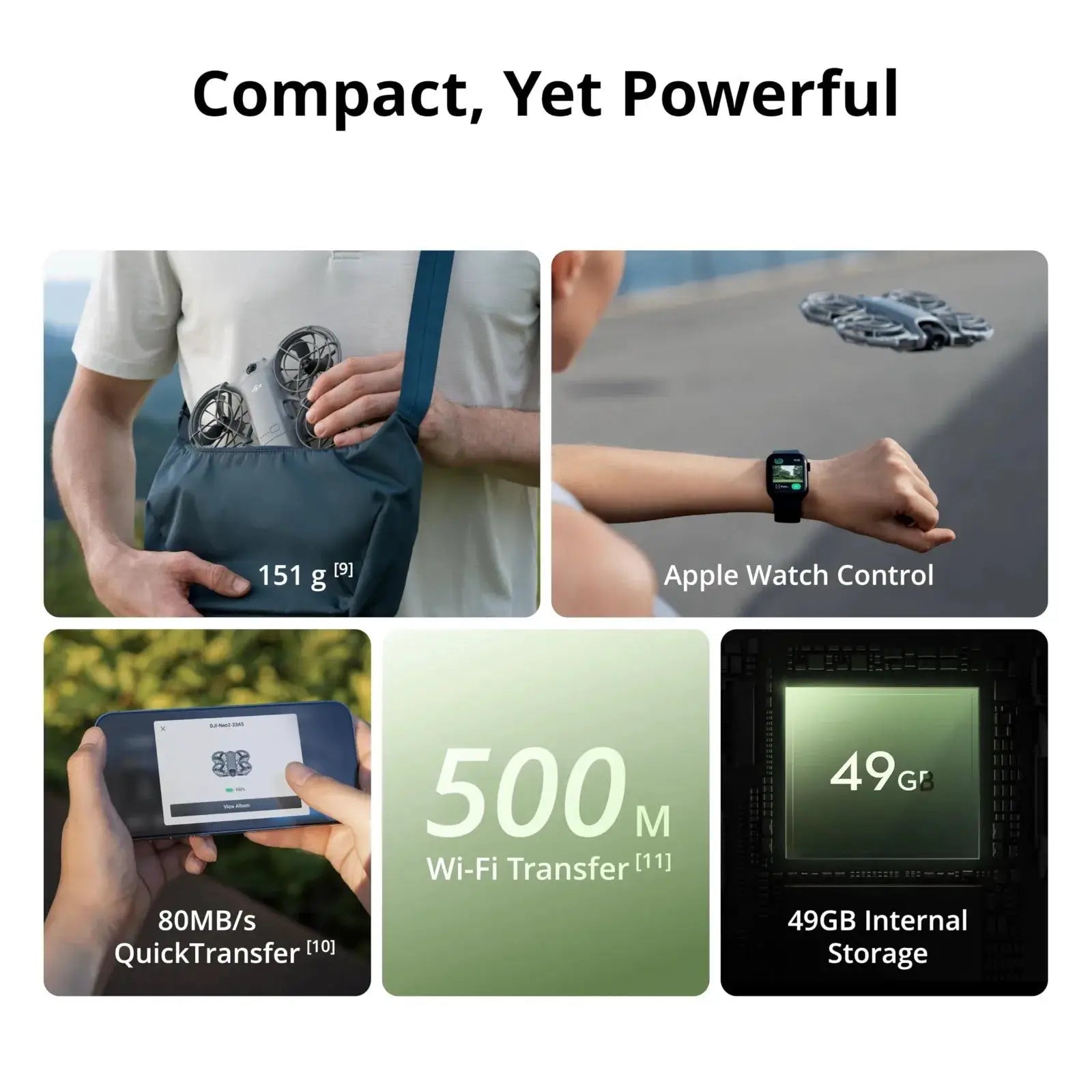 DJI Neo 2 Motion Fly More Combo Drone with RC Motion 3 & Goggles N3, 4K FPV Camera Drone for Beginners, Stable Digital Transmission, Includes 3 Batteries by Beastly Survival Outlet