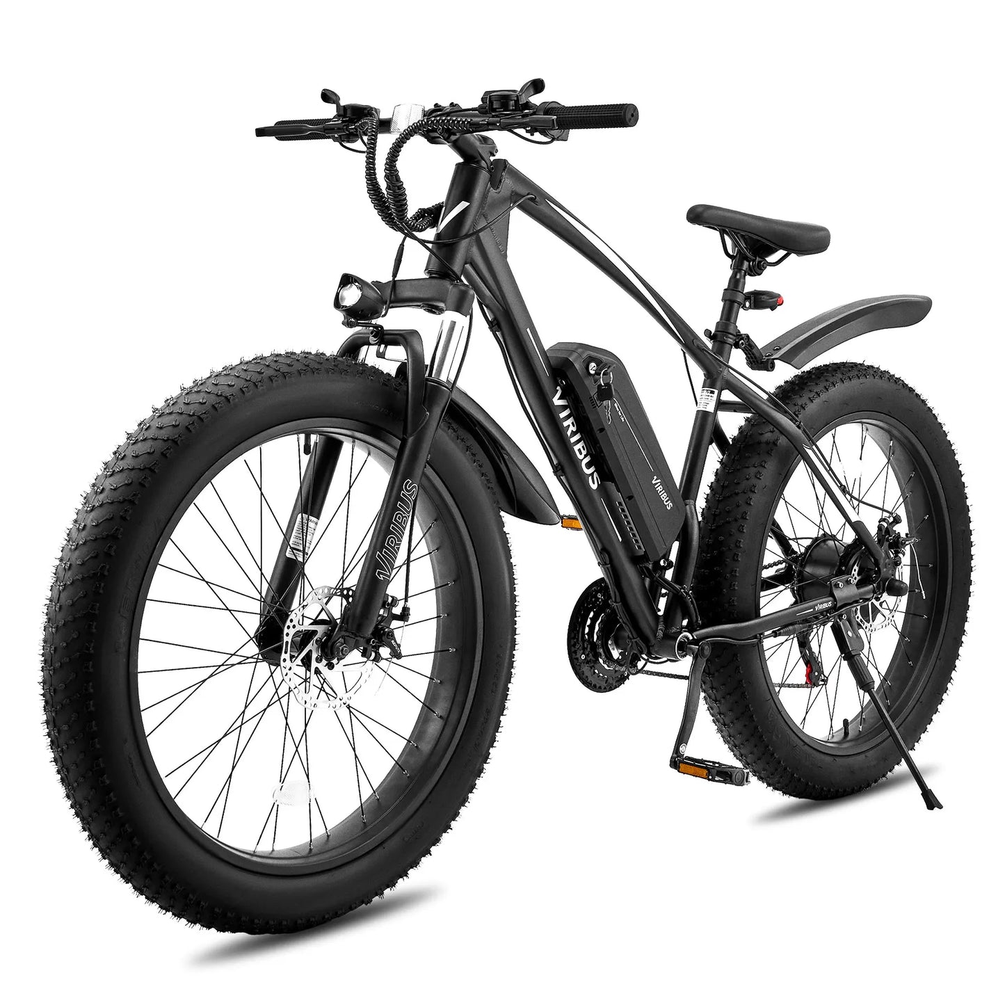 500W Fat Tire Electric Bike 48V 21 Speed for Adults 26 Inch