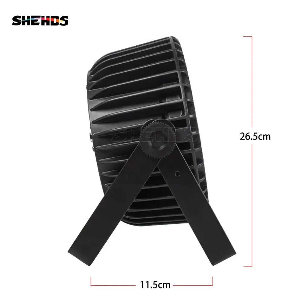 SHEHDS 4PCS Aluminum Alloy LED Flat Par 18x12W RGBW/18x18W RGBWA+UV LED Lighting DMX512 Disco Professional Stage DJ Equipment by Beastly Survival Outlet
