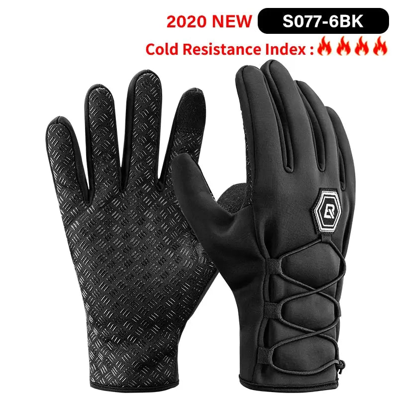 ROCKBROS Cycling Gloves Thermal Autumn Winter Gloves Windproof SBR Touch Screen Bike Gloves Full Finger Shockproof Sport Gloves by Beastly Survival Outlet ROCKBROS Cycling Gloves Thermal Autumn Winter Gloves Windproof SBR Touch Screen Bike Gloves Full Finger Shockproof Sport Gloves Beastly Survival Outlet