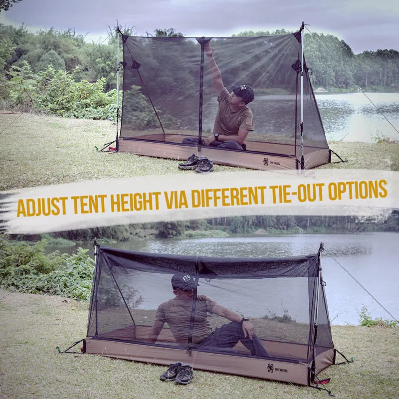 OneTigris Mesh Inner Tent For 1 Person Camping Waterproof