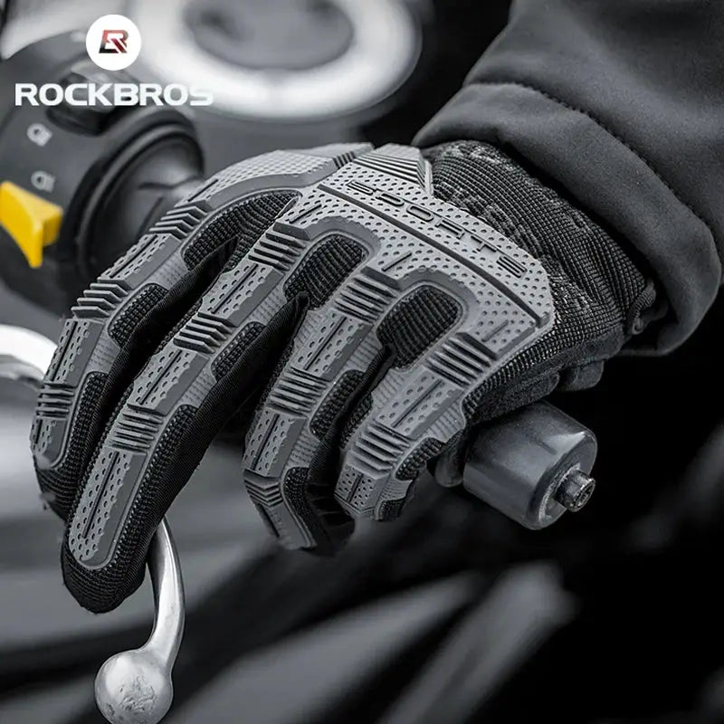 ROCKBROS Cycling Gloves Thermal Autumn Winter Gloves Windproof SBR Touch Screen Bike Gloves Full Finger Shockproof Sport Gloves by Beastly Survival Outlet ROCKBROS Cycling Gloves Thermal Autumn Winter Gloves Windproof SBR Touch Screen Bike Gloves Full Finger Shockproof Sport Gloves Beastly Survival Outlet