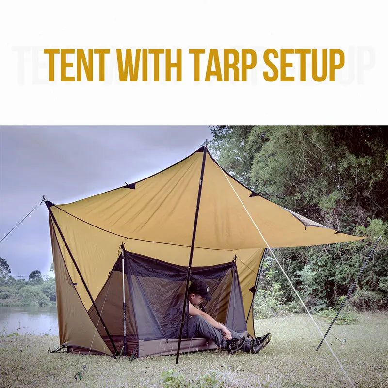 OneTigris Mesh Inner Tent For 1 Person Camping Waterproof