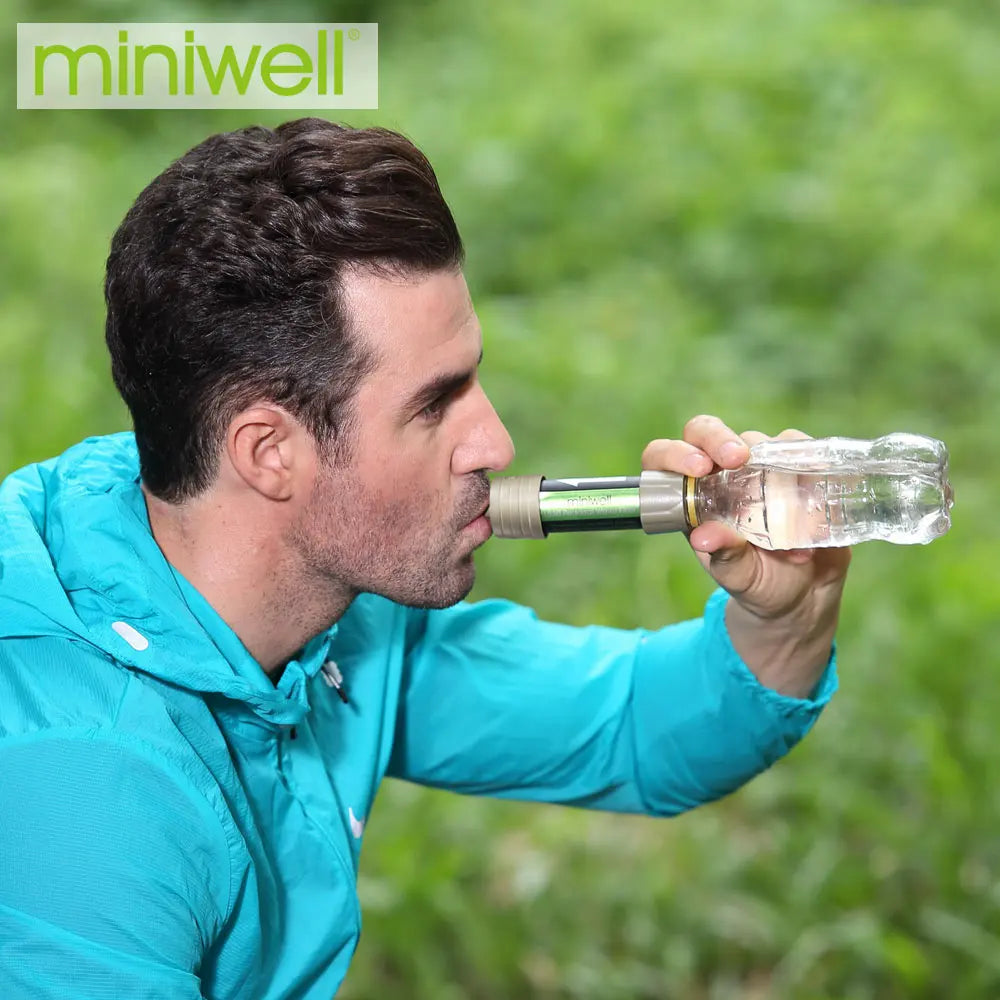 Miniwell L630 Personal Camping Water Filter Straw Survival